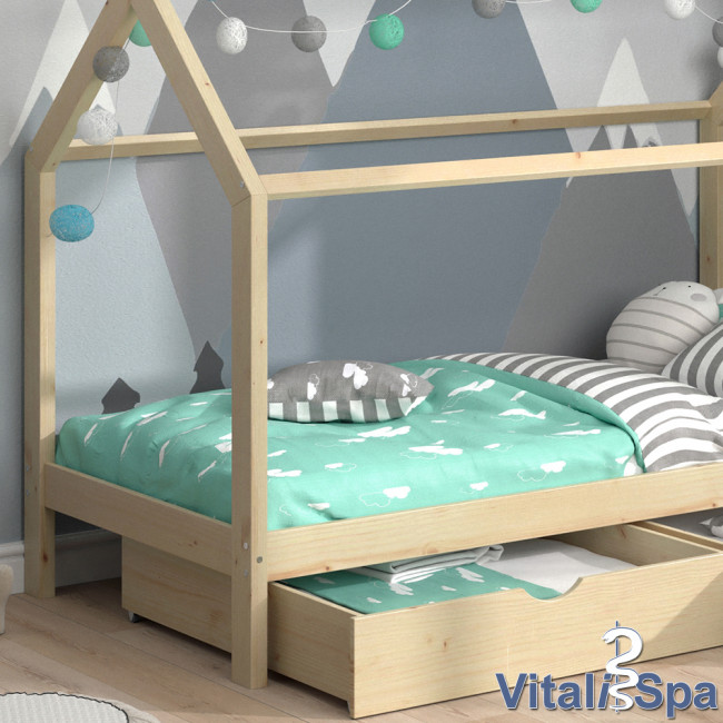 Acquista VitaliSpa House Bed Wiki 90x200 in natura